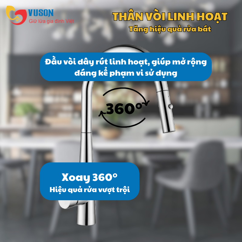Vòi rửa bát NOBINOX WINTO NX500