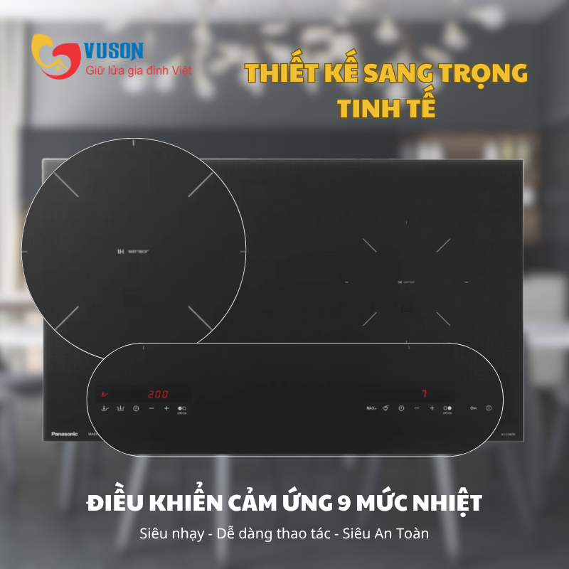 Bếp từ Panasonic KY-C1W70KRA