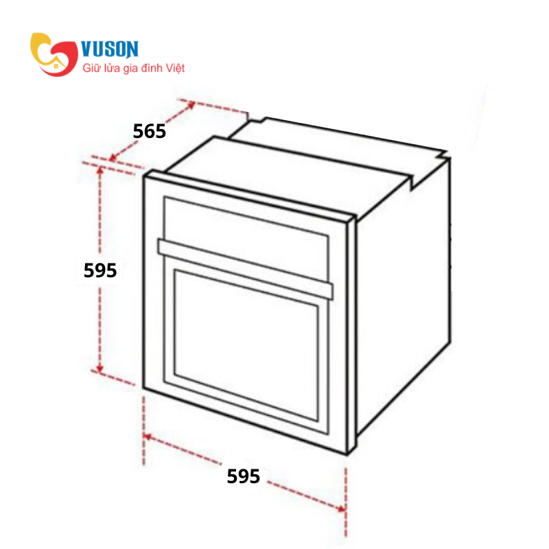 Lò nướng Panasonic HL-CK632B