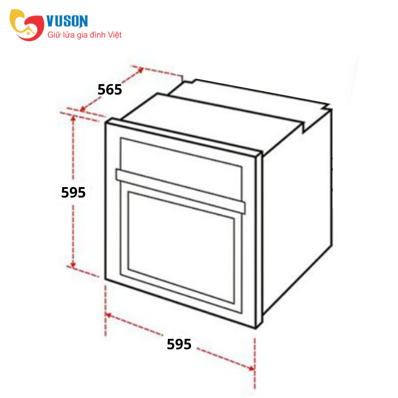 Lò nướng Panasonic HL-CX672B