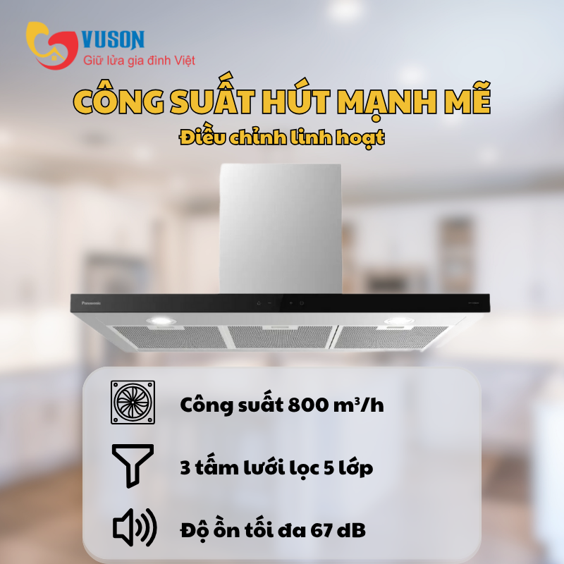 Máy hút mùi Panasonic FV-TX9ADS