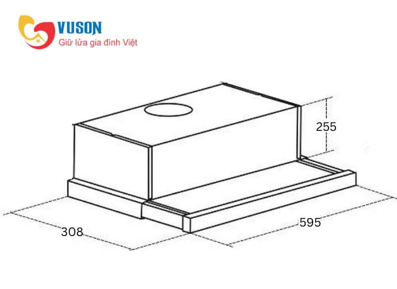 Máy hút mùi Panasonic FV-UX6AEB
