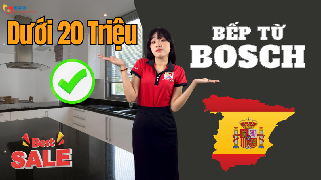 Bếp từ Bosch PID675DC1E Serie 8 – 3 vùng nấu tiện lợi, sang trọng và đẳng cấp châu Âu