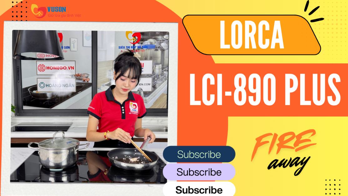 Bếp từ Lorca LCI-890 Plus – Siêu phẩm công nghệ Đức, sang trọng và tiết kiệm điện năng