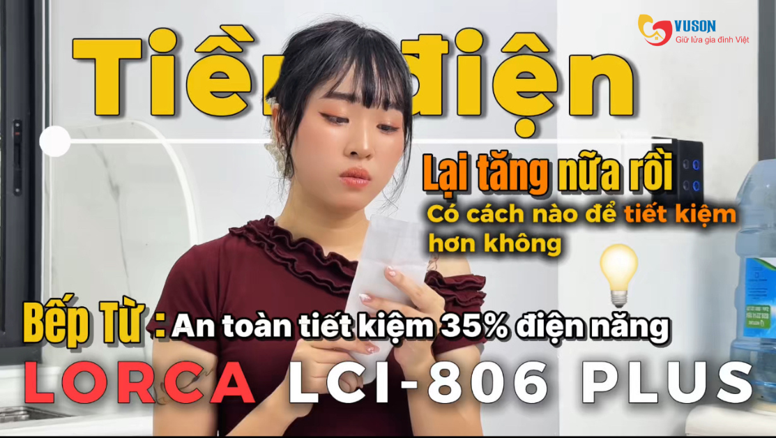 Bếp từ Lorca LCI-806 PLUS – Giải pháp tiết kiệm điện năng cho gia đình hiện đại