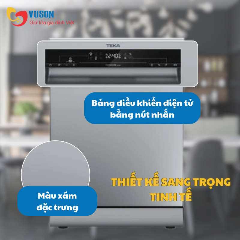 Máy rửa bát Teka DFS 26610 220 50 SS