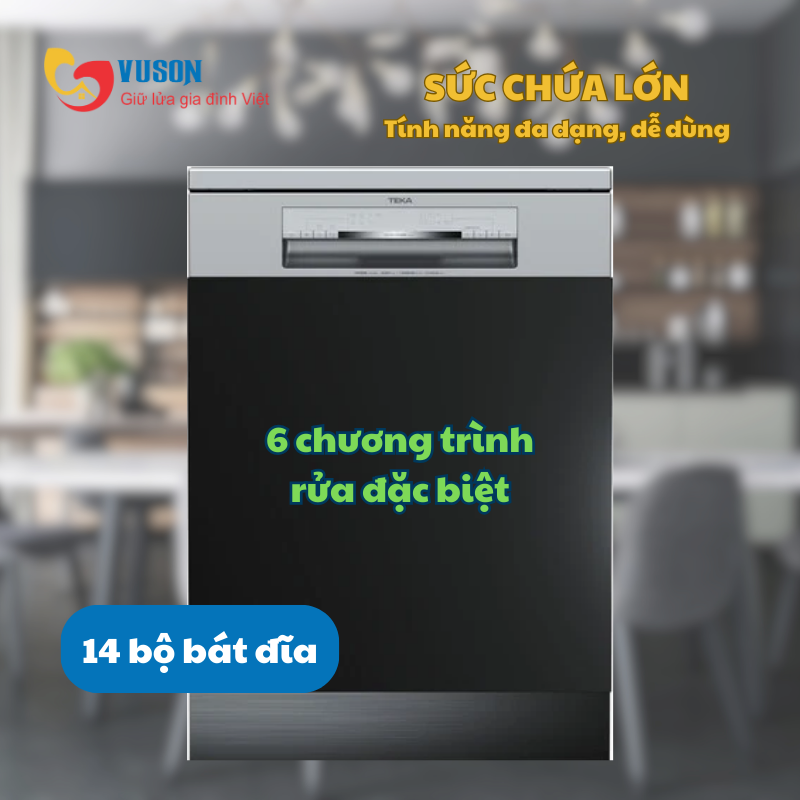 Máy rửa bát Teka DSI 76850 SS
