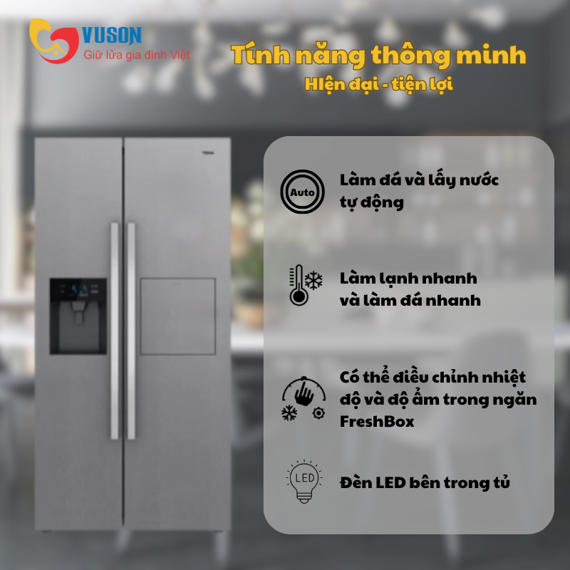 Tủ lạnh Teka RLF 74925 SS EU