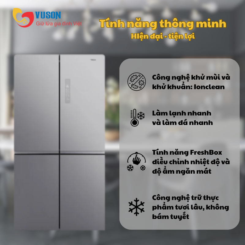 Tủ lạnh Teka RMF 77920 EU.SS