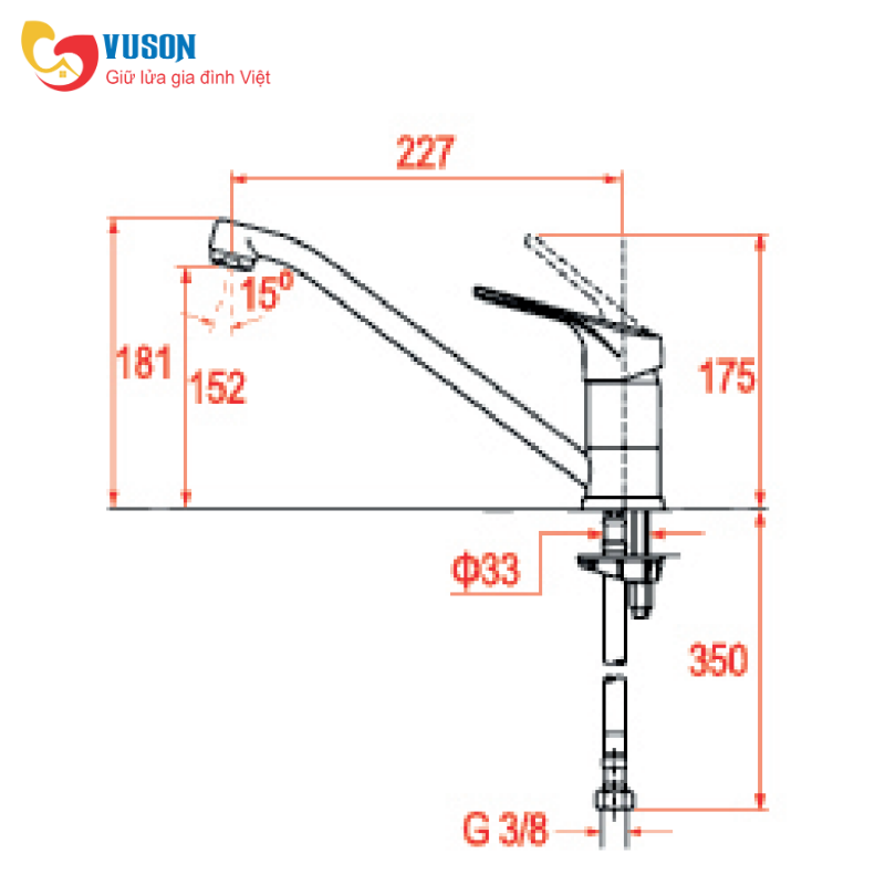 Vòi rửa Teka MTP 913