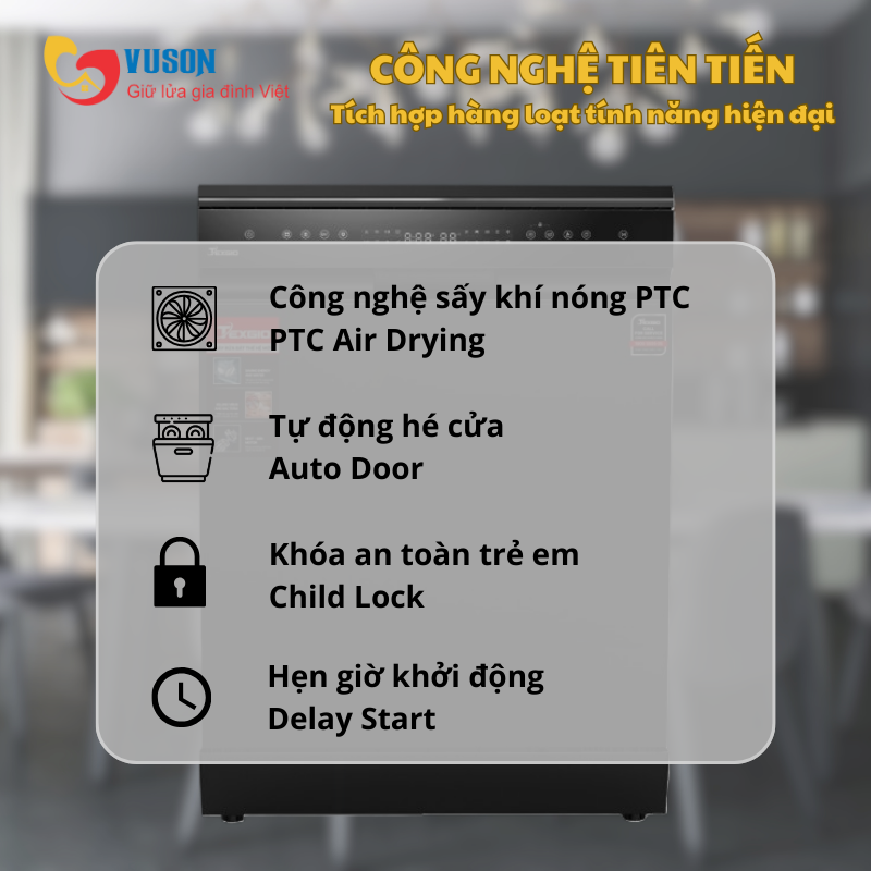 Máy rửa bát Texgio TGF8817B