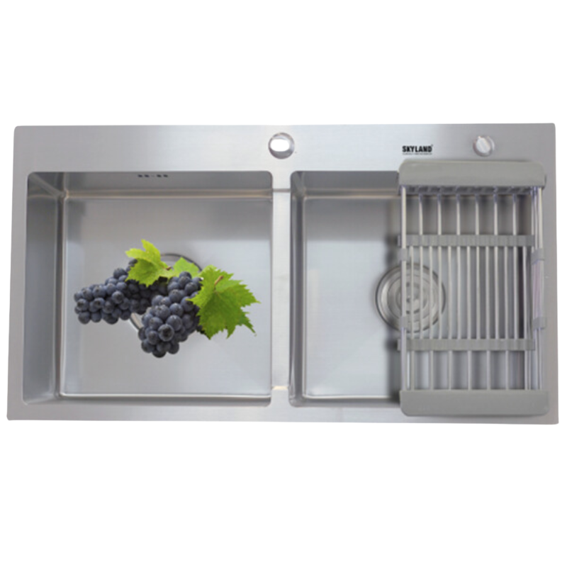 Chậu rửa đôi Eurosun EU-8245C