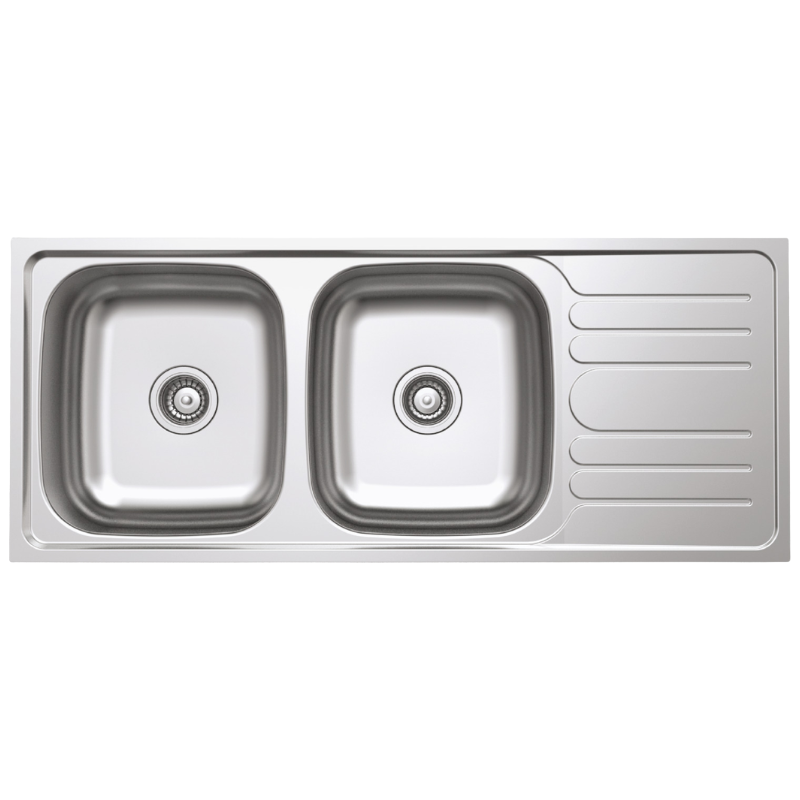 Chậu Inox Hafele HS20-SSD2R90 567.20.513