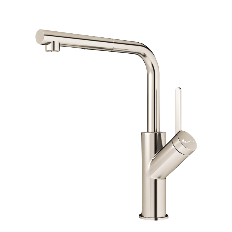 Vòi rửa bát Konox Artan Nickel