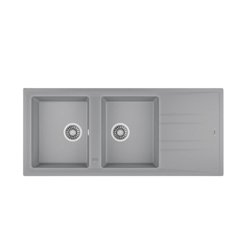 Chậu Rửa Teka STONE 80 B-TG 2B 1D Grey