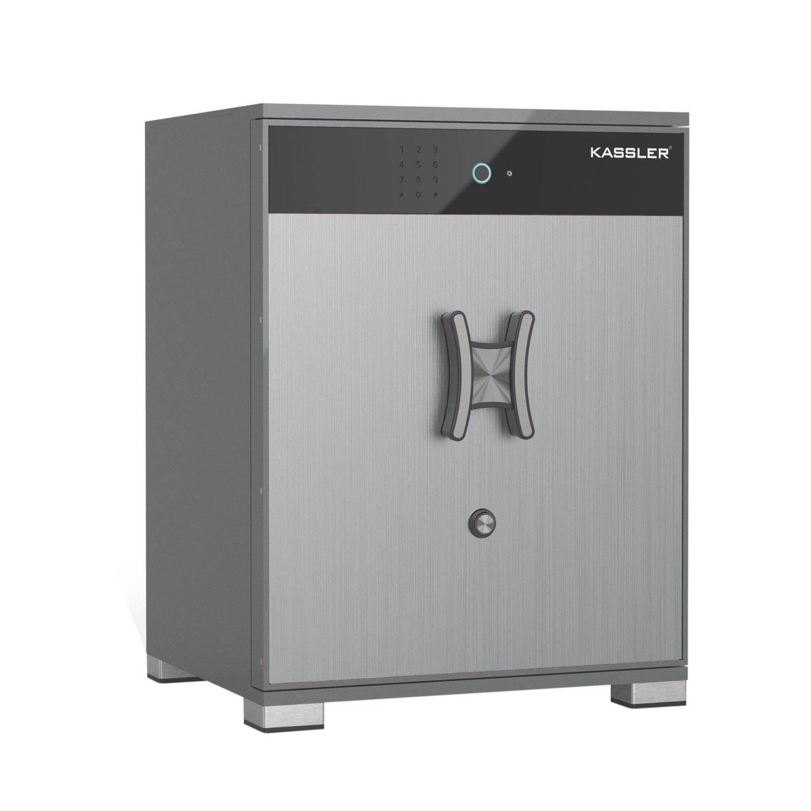 Két sắt thông minh Kassler KL-55LS7 màu xám xanh App Wifi tiêu chuẩn Đức