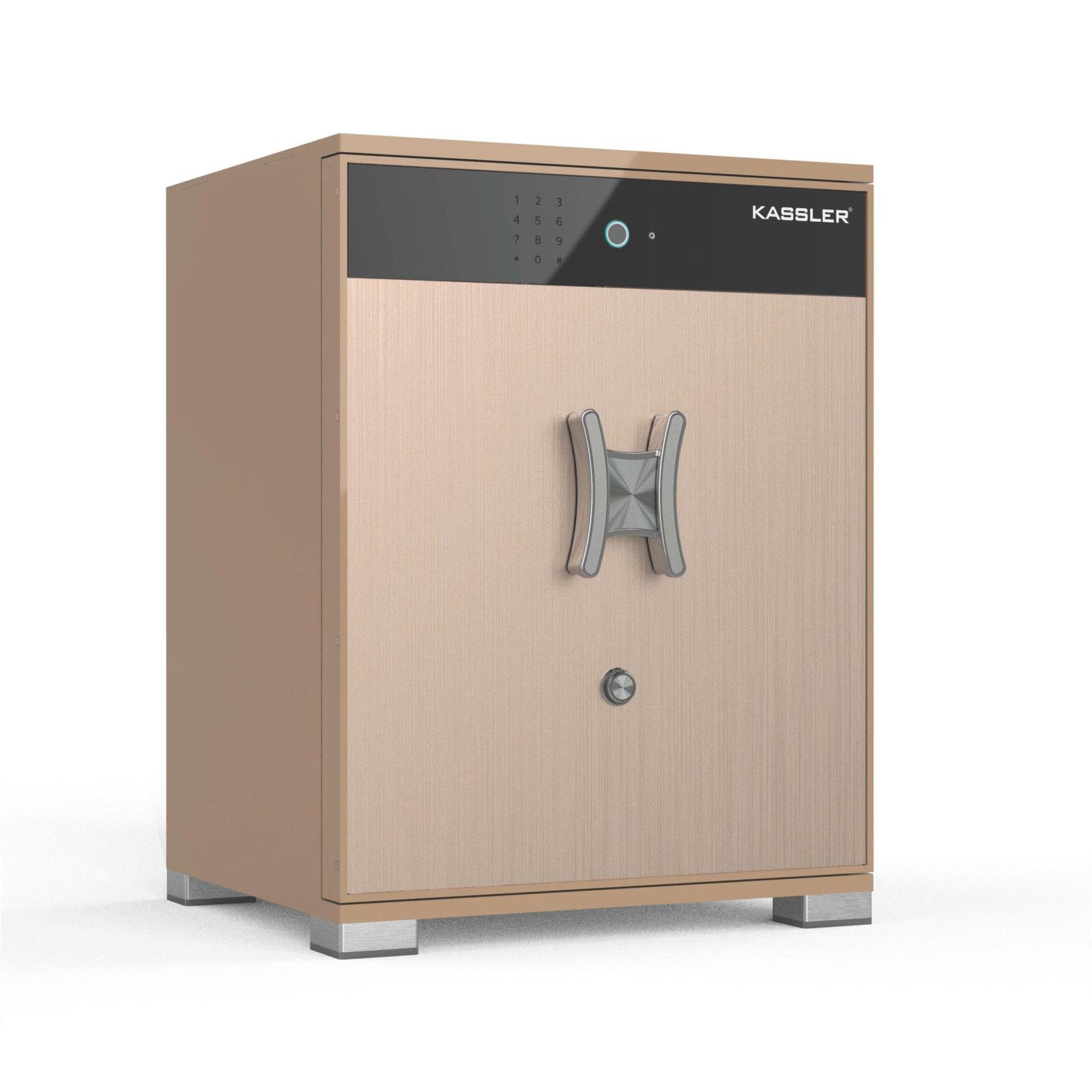 Két sắt thông minh Kassler KL-75LS7 Sand Gold App Wifi tiêu chuẩn Đức