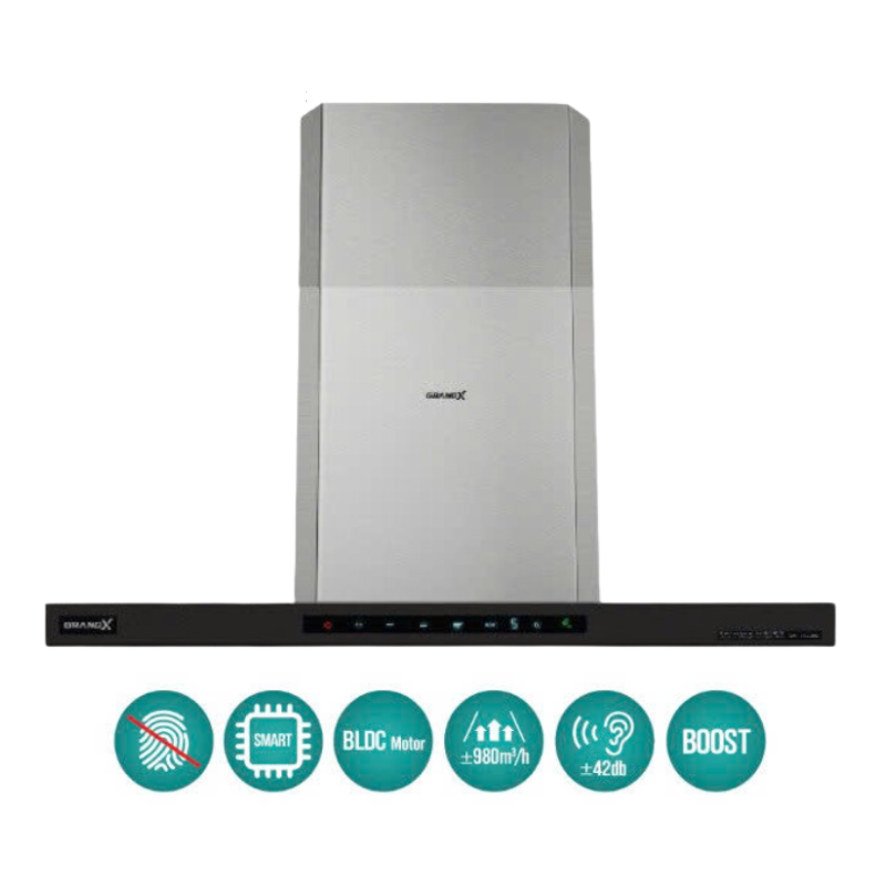 Máy hút mùi áp tường GrandX GX H70C68B