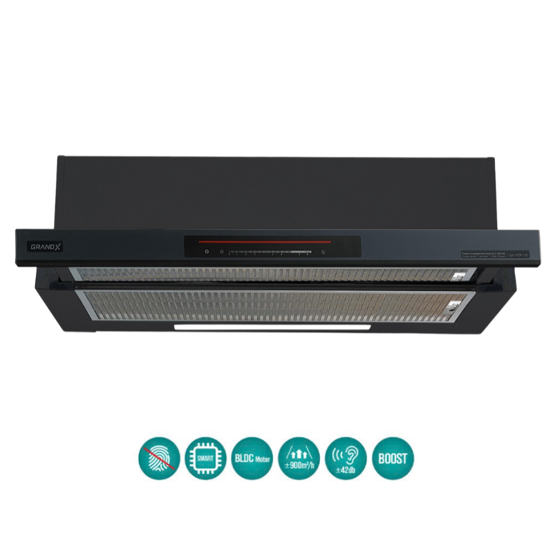 Máy hút mùi âm tủ GrandX GX H70F72B