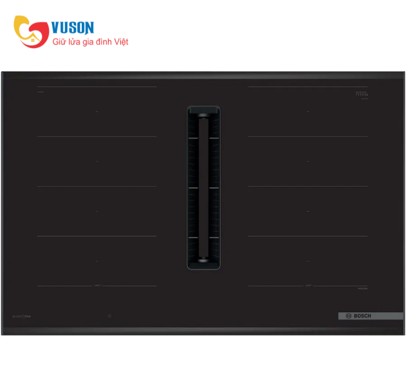 Bếp từ kết hợp hút mùi Bosch PXX895D66E Series 8