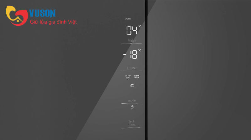 TỦ LẠNH SIDE BY SIDE BOSCH KMC85LEEA SERI 4 550L