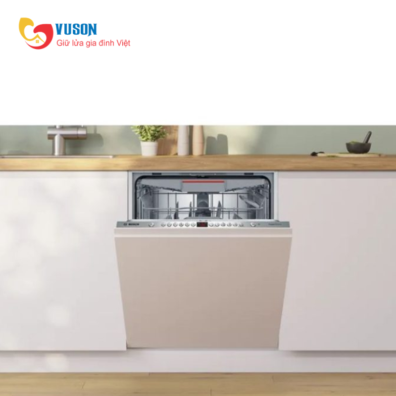 Máy rửa bát âm toàn phần Bosch SMV46KX55E - SERIES 4 - Sấy tăng cường