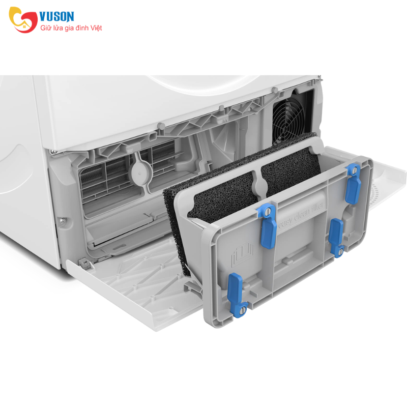 Máy sấy bơm nhiệt BOSCH WQG25302SG SERIES 6 10KG màu trắng