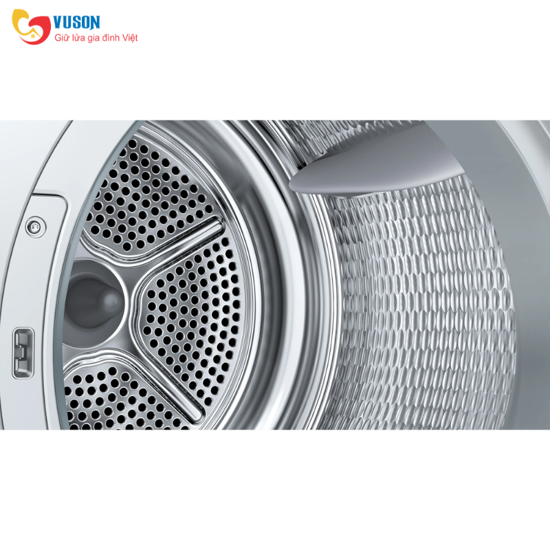 Máy sấy bơm nhiệt BOSCH WQG25302SG SERIES 6 10KG màu trắng