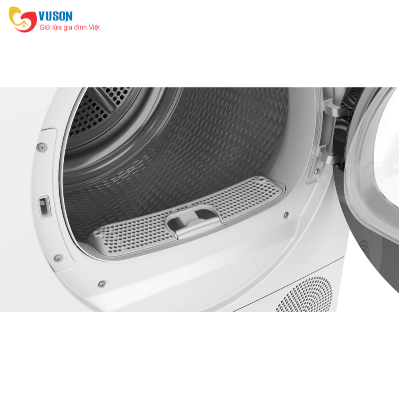 Máy sấy bơm nhiệt BOSCH WQG25302SG SERIES 6 10KG màu trắng