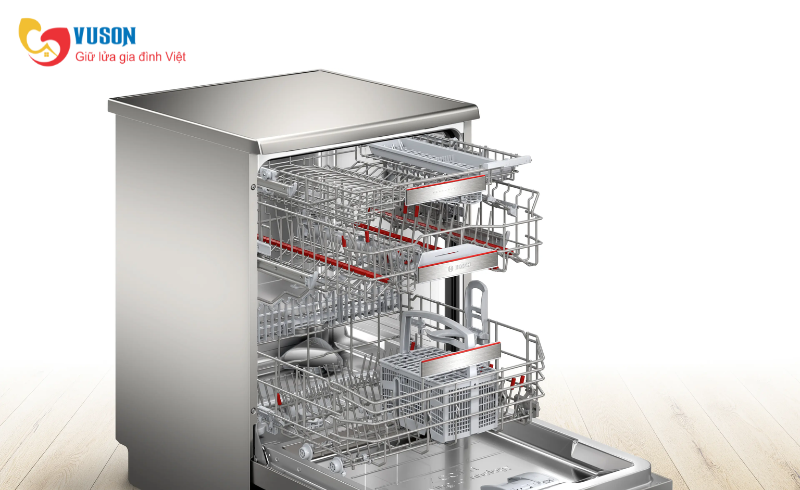 MÁY RỬA BÁT BOSCH ĐỘC LẬP SMS8ZDI86M SERIE 8 SẤY ZEOLITH