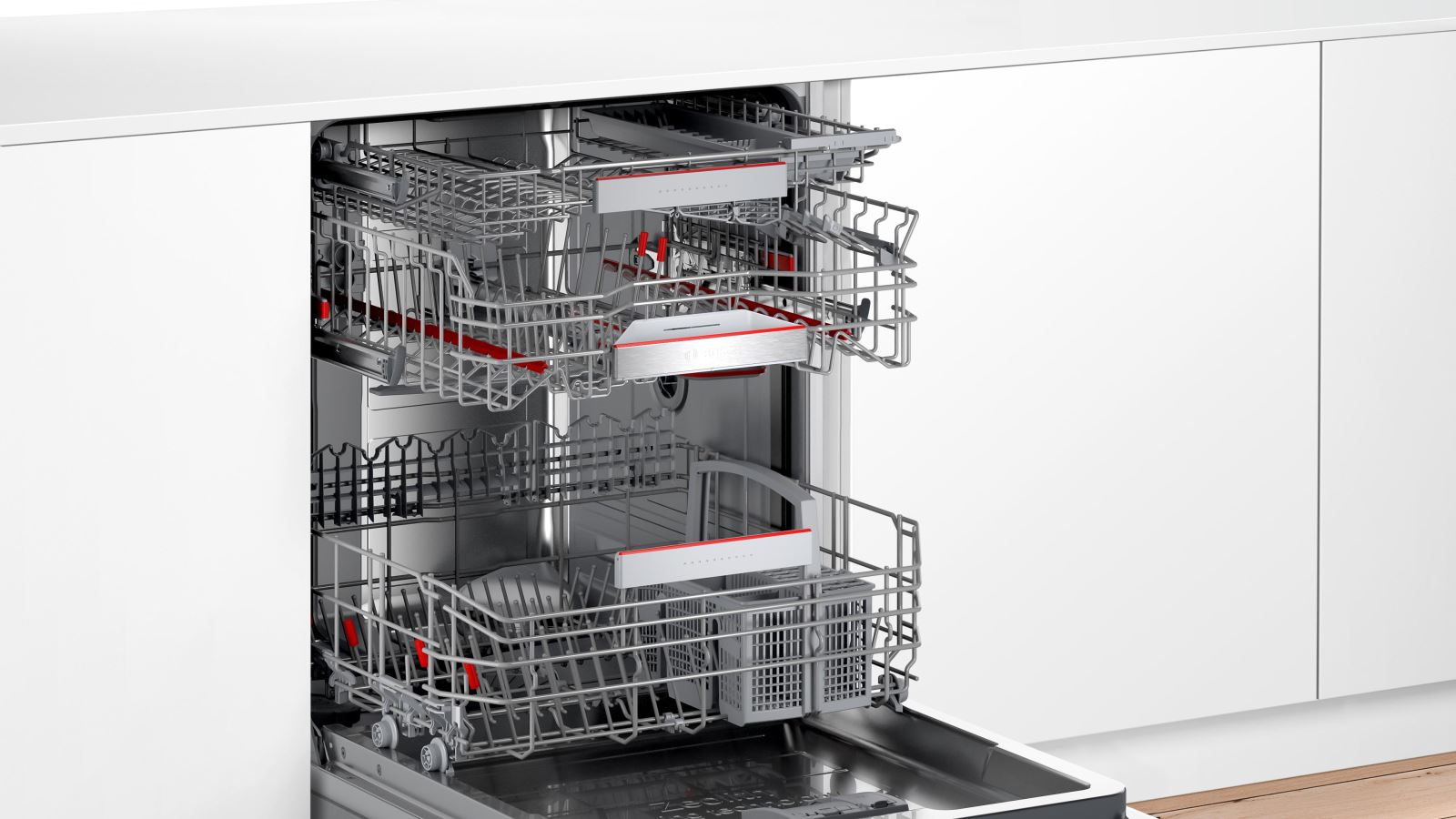 Máy rửa bát Bosch SMI6ZDS49E seri 6 Sấy Zeolite Nhập Khẩu Đức