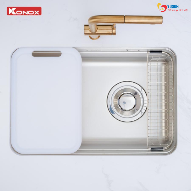 Chậu rửa bát Konox Tari Smart 7047PP