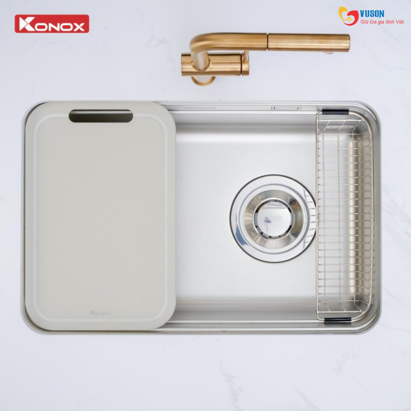 Chậu rửa bát Konox Tari Smart 7047PP