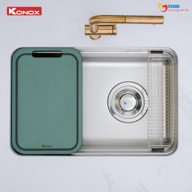 Chậu rửa bát Konox Tari Smart 7047PP