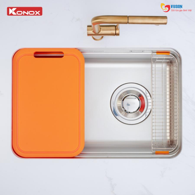 Chậu rửa bát Konox Tari Smart 7047PP