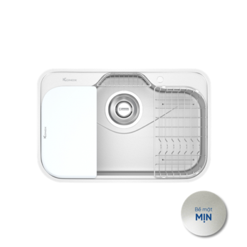 Chậu rửa bát phong cách Nhật bề mặt mịn Konox TARI 7851SM