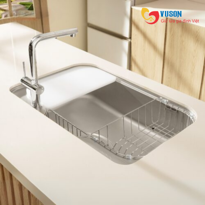 Chậu rửa bát phong cách Nhật bề mặt mịn Konox TARI 7851SM