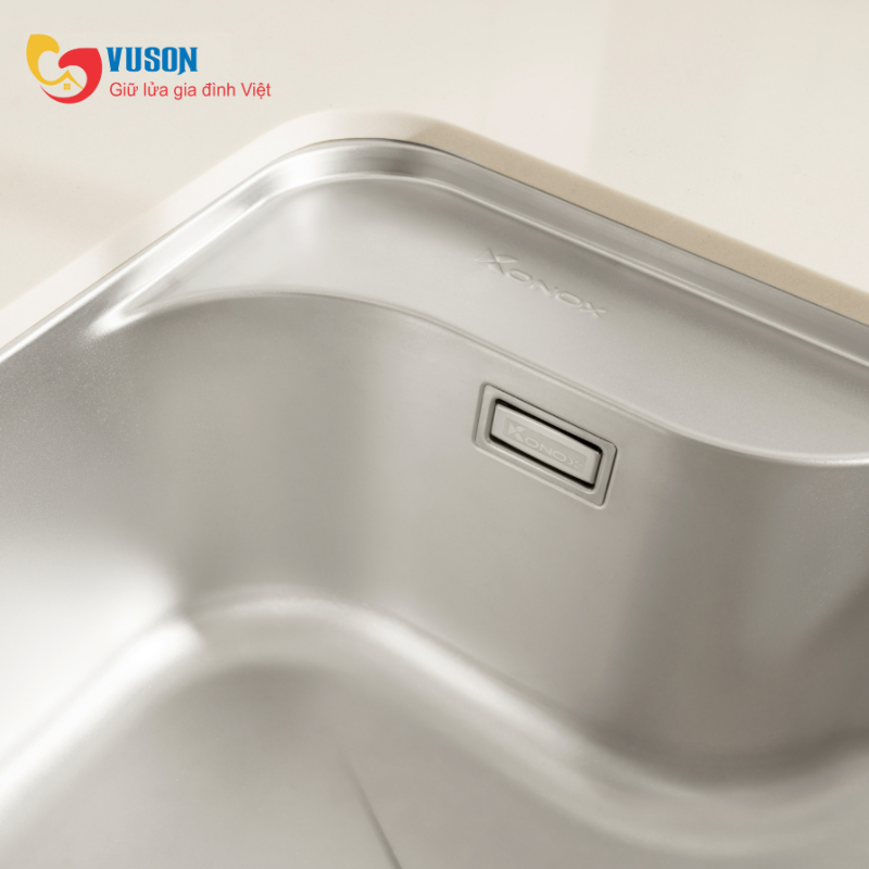 Chậu rửa bát phong cách Nhật bề mặt mịn Konox TARI 7851SM