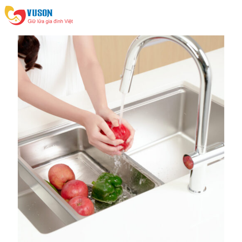 Chậu rửa bát phong cách Nhật bề mặt mịn Konox TARI 8748SM