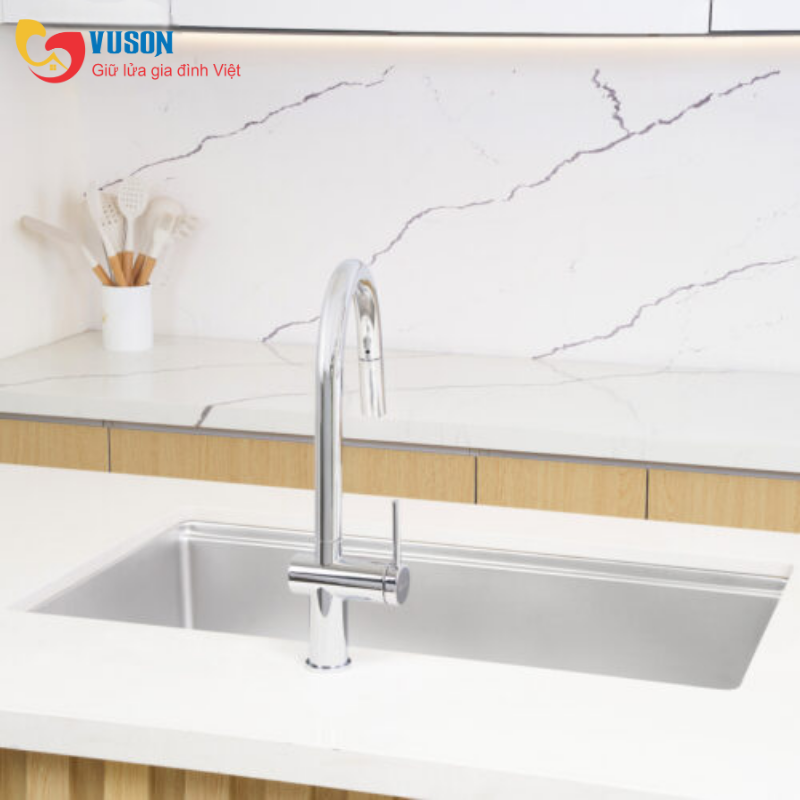Chậu rửa bát phong cách Nhật bề mặt mịn Konox TARI 8748SM