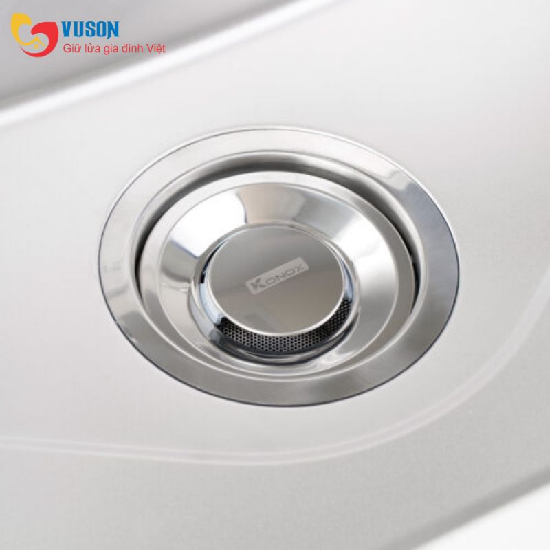 Chậu rửa bát phong cách Nhật bề mặt mịn Konox TARI 8748SM