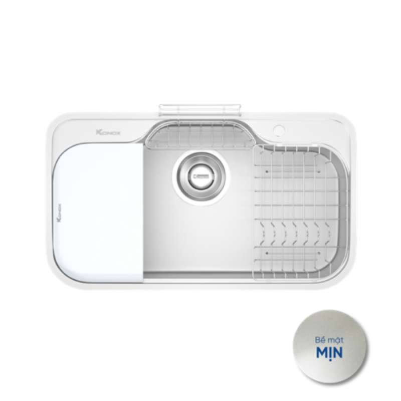 Chậu rửa bát phong cách Nhật bề mặt mịn Konox TARI 9051SM