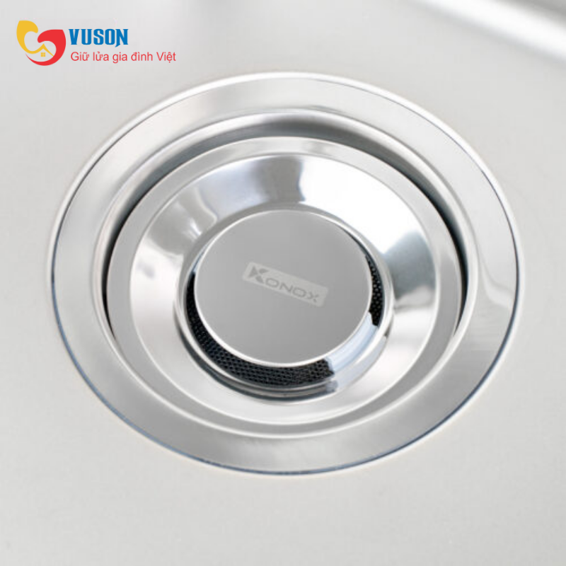 Chậu rửa bát phong cách Nhật bề mặt mịn Konox TARI 9051SM