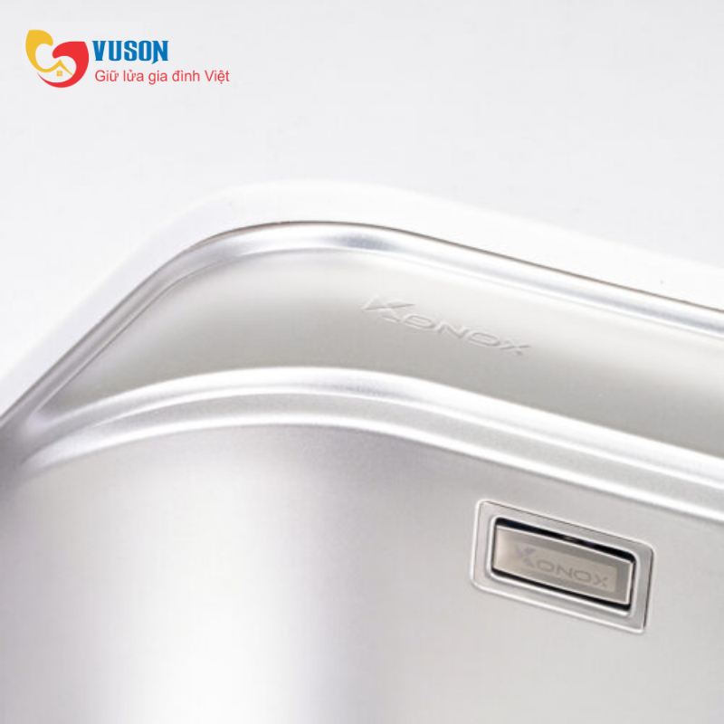Chậu rửa bát phong cách Nhật bề mặt mịn Konox TARI 9051SM