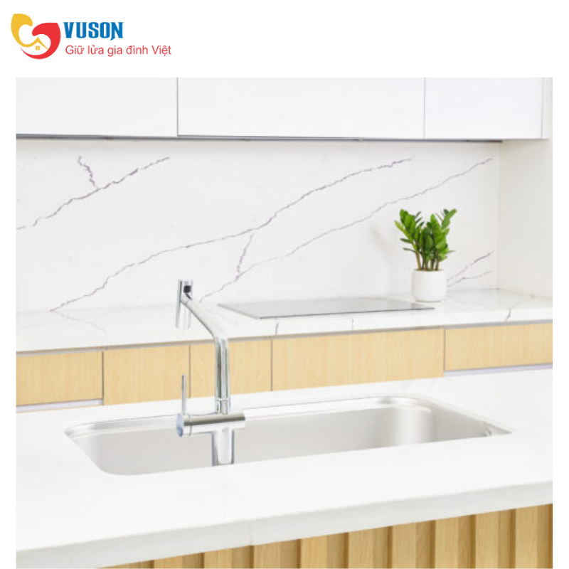 Chậu rửa bát phong cách Nhật bề mặt mịn Konox TARI 9051SM