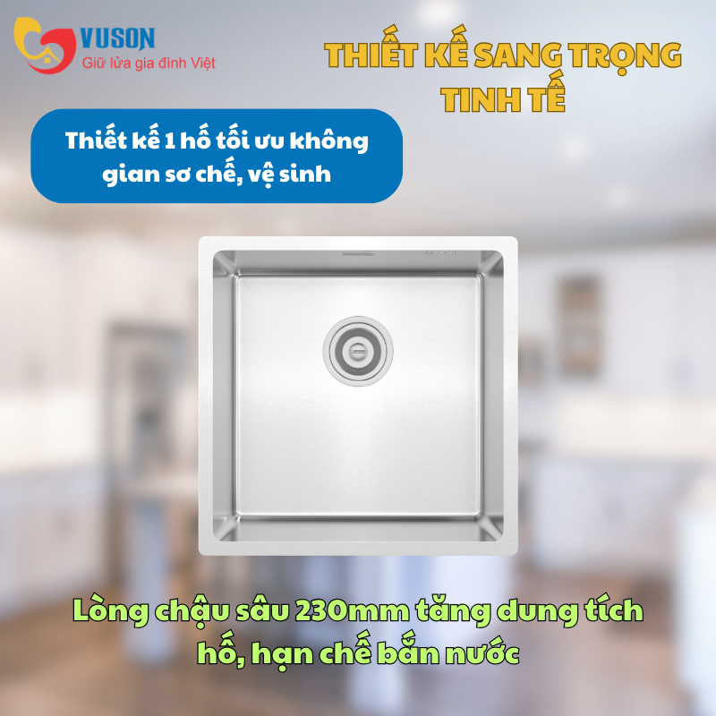 Chậu rửa bát Konox Tari 400SM