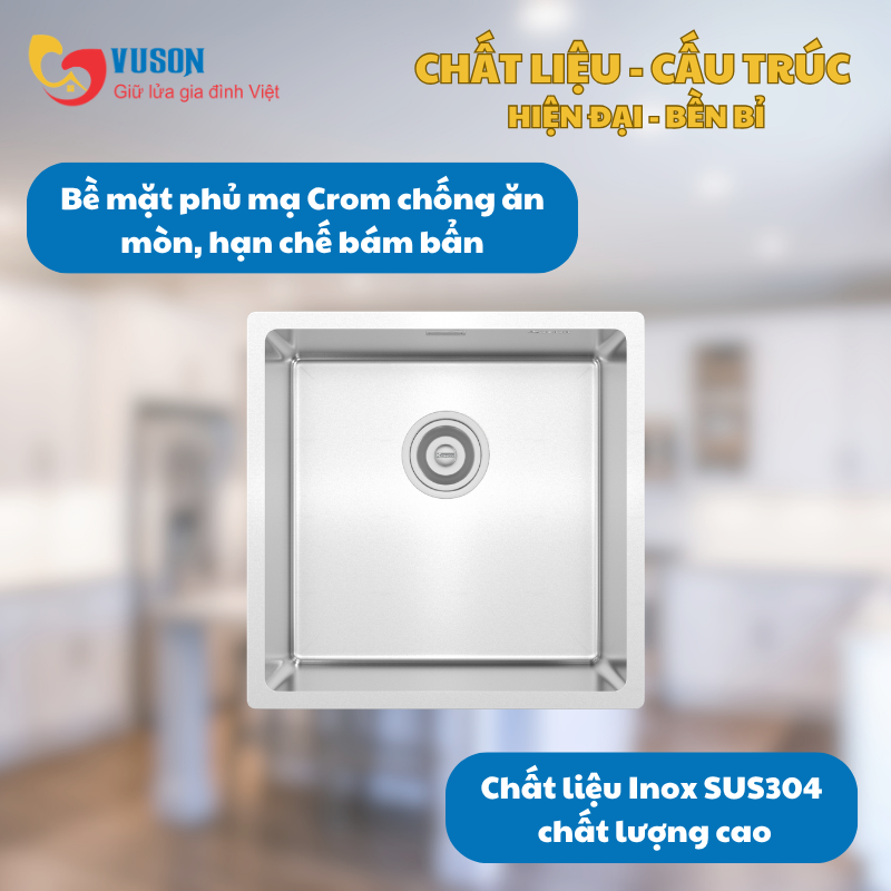 Chậu rửa bát Konox Tari 400SM