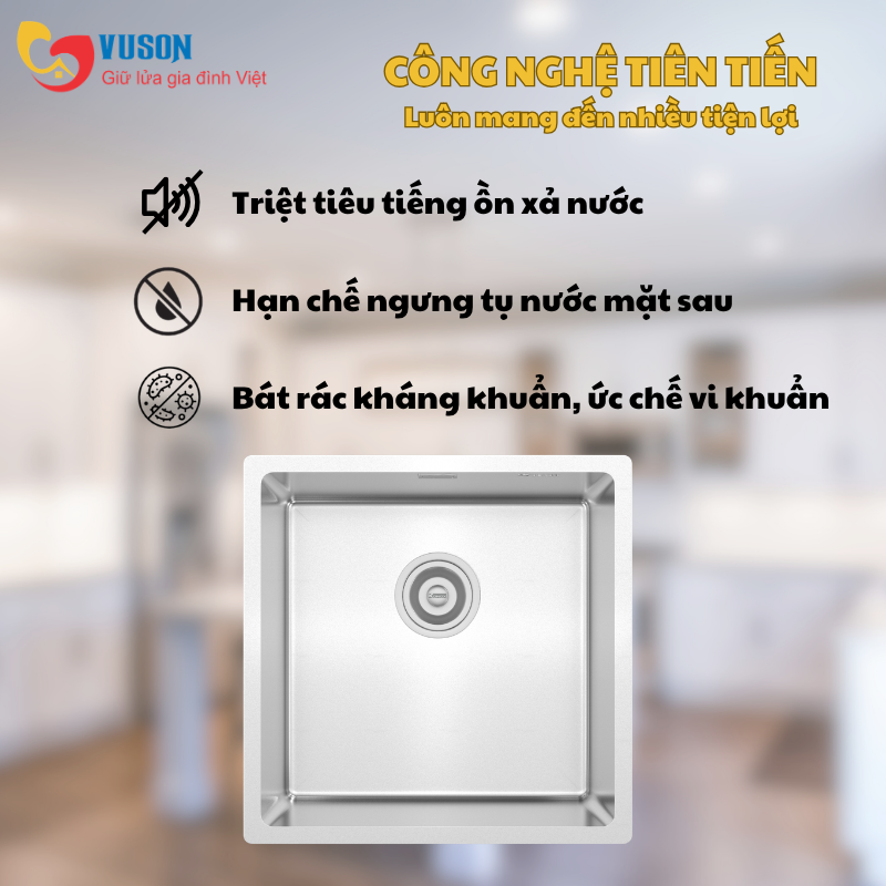 Chậu rửa bát Konox Tari 400SM