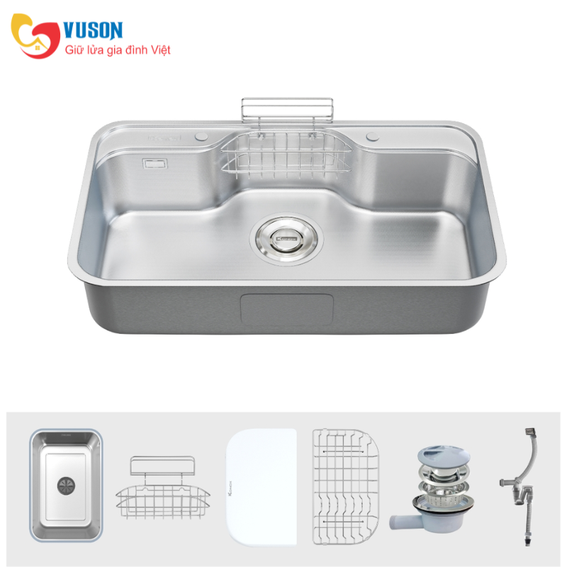 Chậu rửa bát Konox Tari Smart 9051