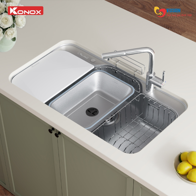 Chậu rửa bát Konox Tari Smart 9051
